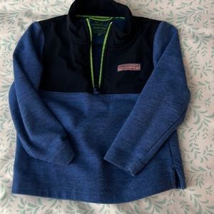 Vineyard Vines Blue and Black Kids Sweatshirt